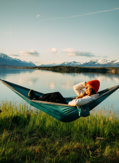 Blue Seafoam Double Nest Hammock