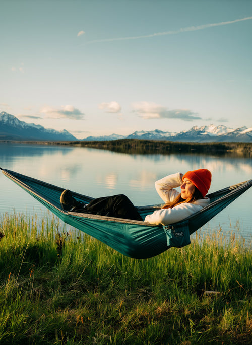 Blue Seafoam Double Nest Hammock